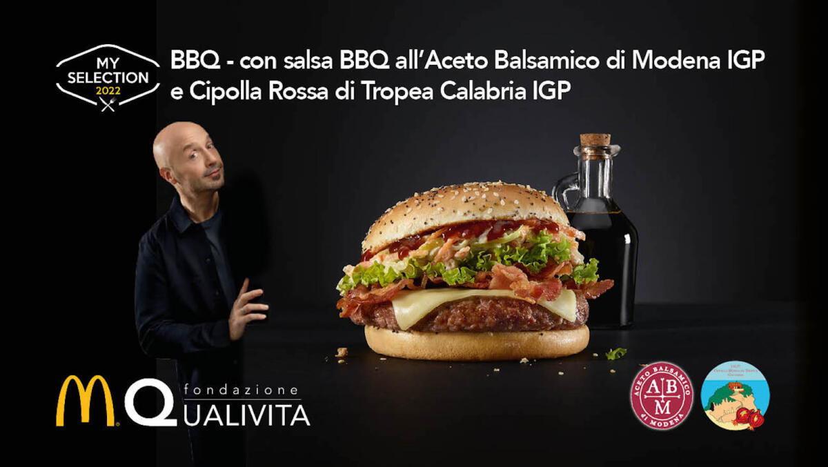 La Cipolla Rossa di Tropea di nuovo al McDonald's nella linea premium - 