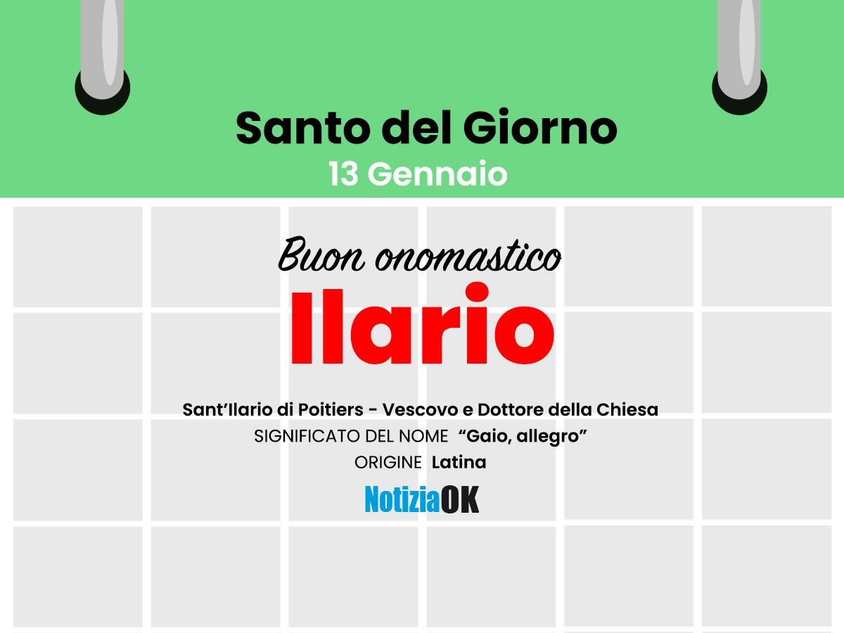 Onomastico: oggi è Sant'Ilario -