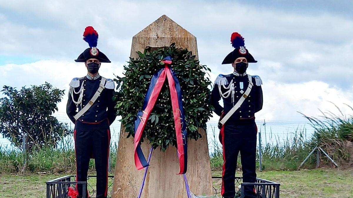 Omicidio degli appuntati Fava e Garofalo, a Scilla (RC) la cerimonia del ventisettesimo anniversario - 