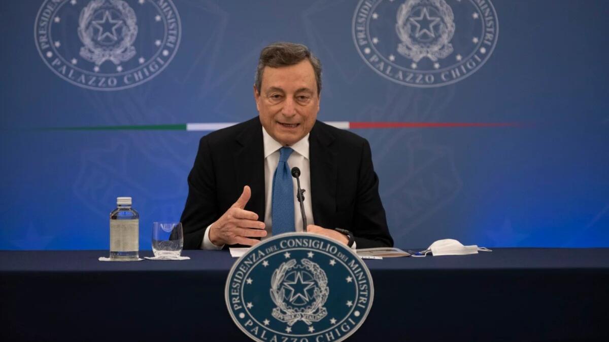 Draghi: "La scuola deve stare aperta, bisogna respingere i ricorsi per la Dad" - 