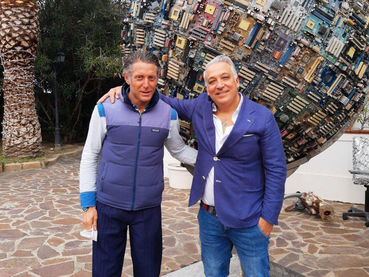(Video) Crotone, Mario Sposato insieme a Lapo Elkann: «Faremo del bene a questa terra» - 