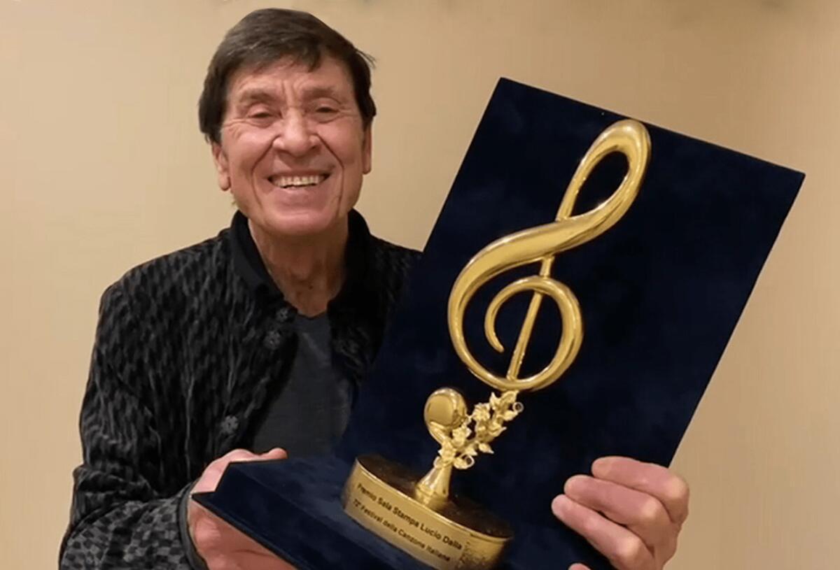 Festival di Sanremo: a Morandi il premio "Sala Stampa Lucio Dalla" di Affidato - 