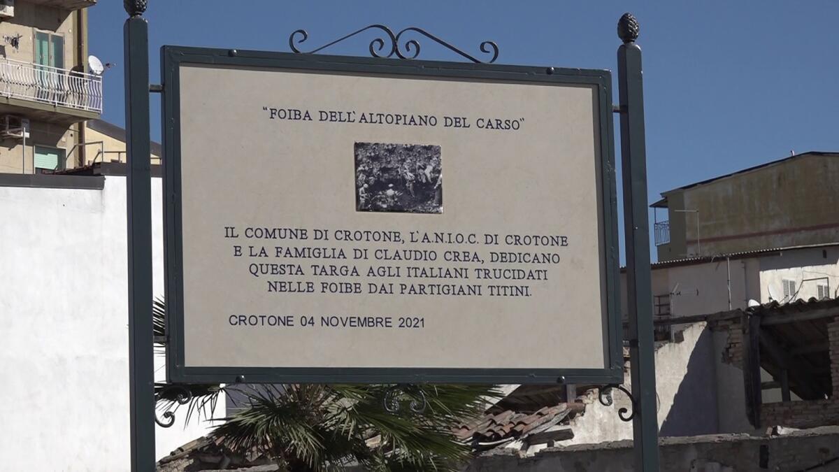 Giornata del Ricordo, Meo: "Arricchire i nostri giovani di insegnamenti e principi" - 