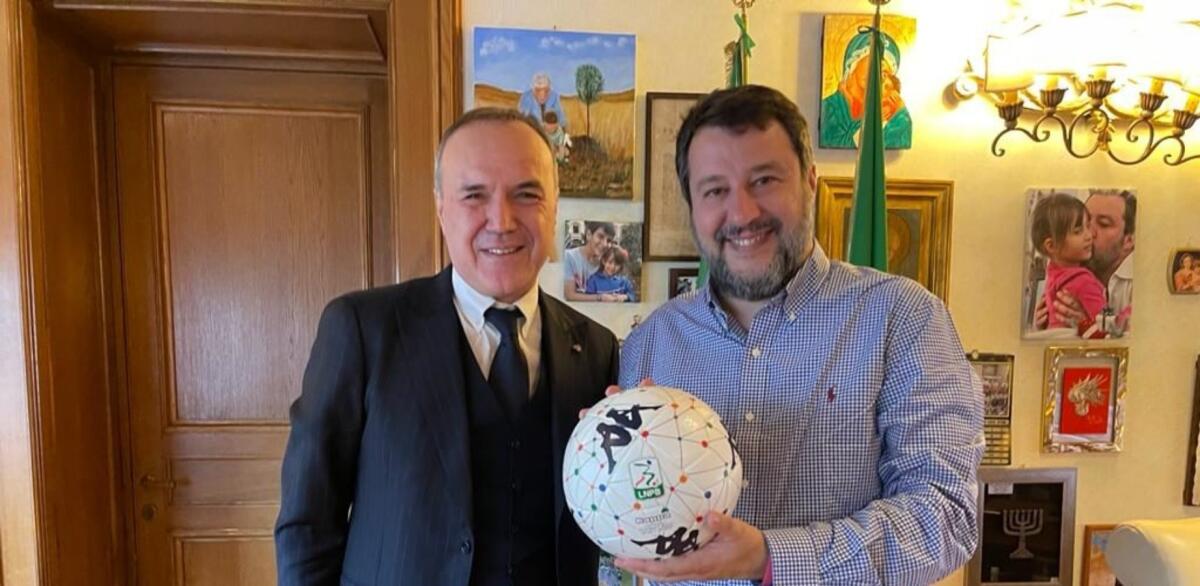 Serie B, innovazione, crescita, modernizzazione e futuro: Balata ne parla con Salvini - 