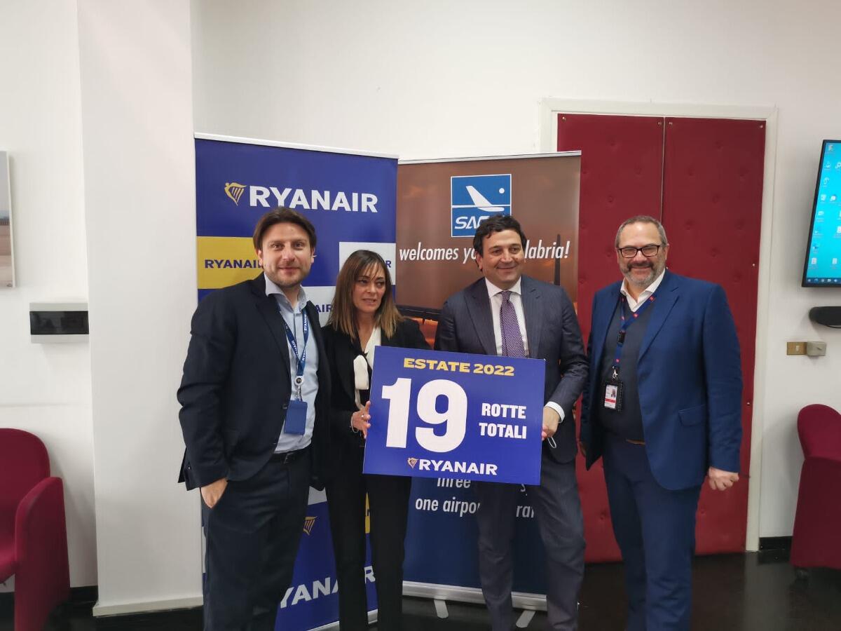 Crotone, Aeroporto Pitagora: Ryanair annuncia una nuova rotta - 