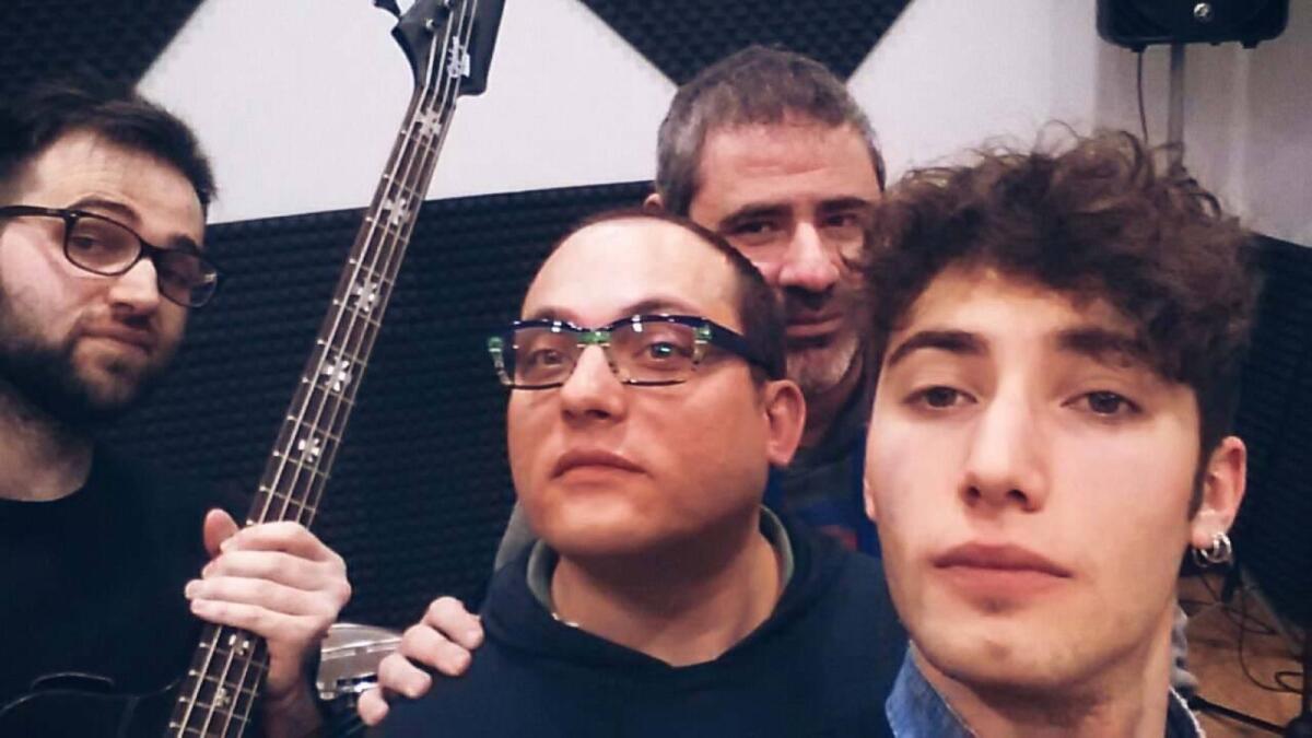 Il gruppo crotonese degli Amanita a Sanremo Rock col brano "Marta" -