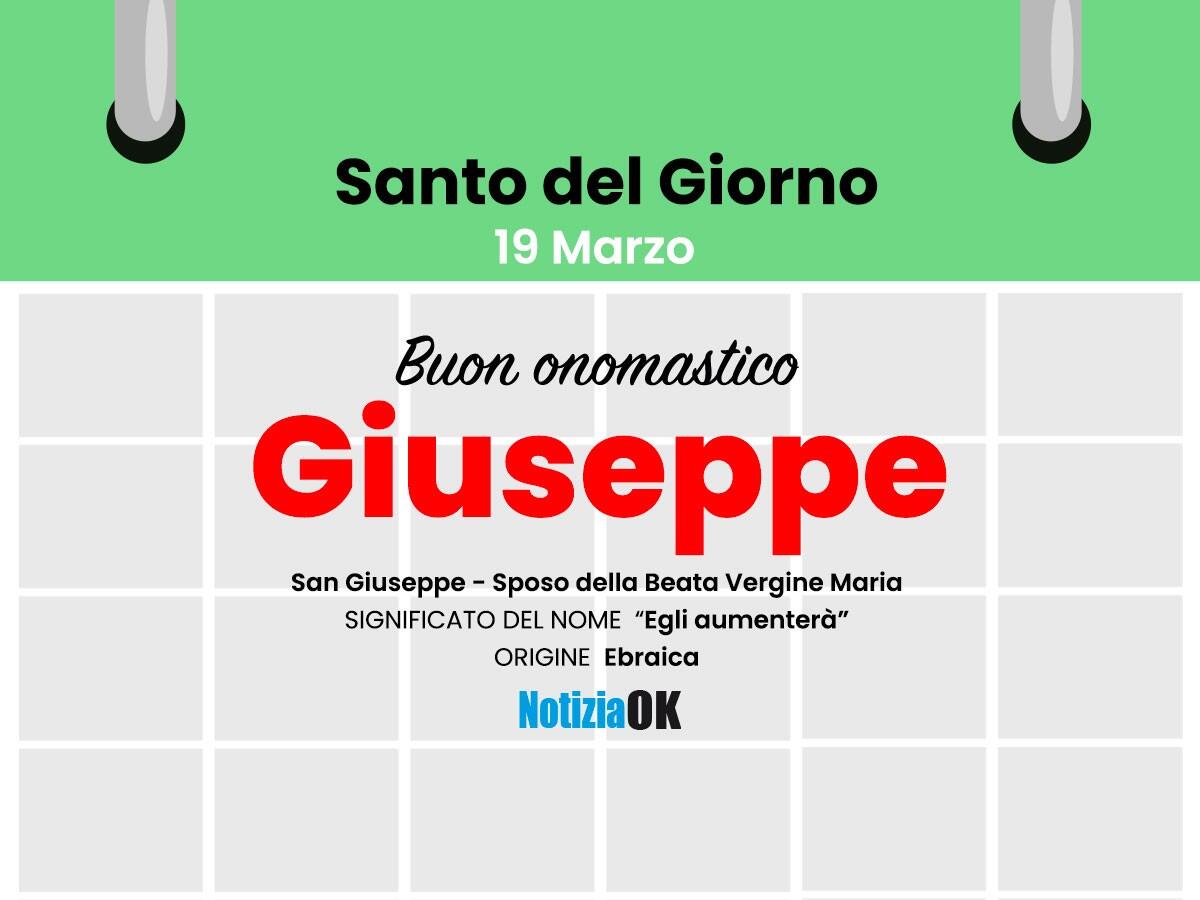 Onomastico: il Santo del giorno è San Giuseppe - 