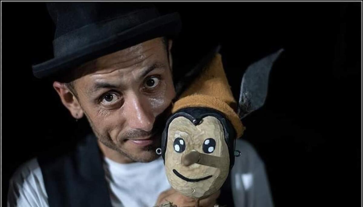 Lo spettacolo di Angelo Gallo “Pinocchio” al teatro della Maruca - 