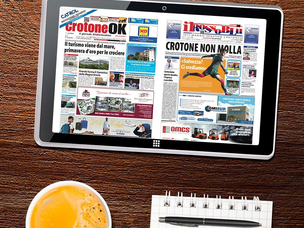Leggi il nuovo numero di CrotoneOk e de IlRossoblu - 