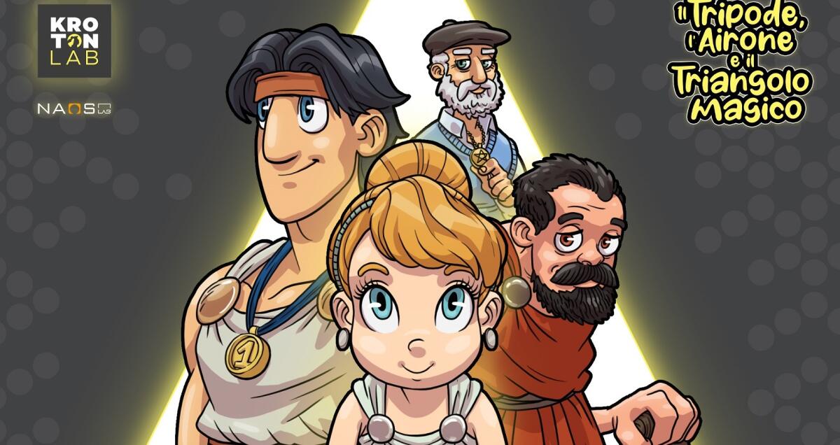 “Il Tripode, l’Airone e il Triangolo Magico, ecco i fumetti che raccontano Kroton” - 