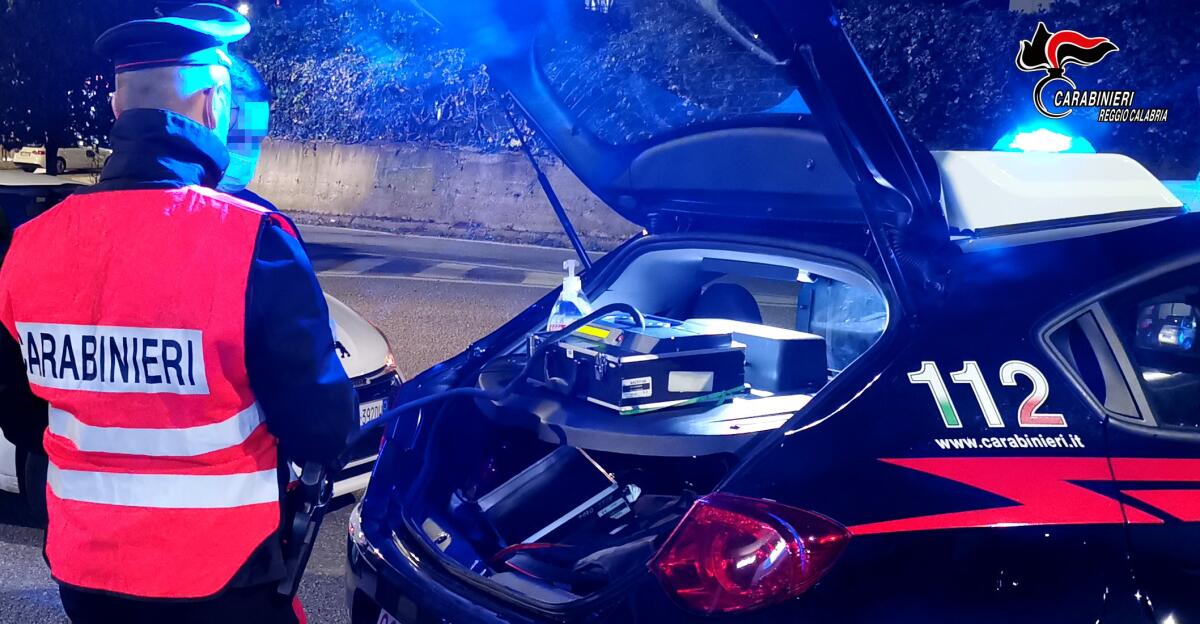 Calabria, controlli nella notte: fino a 8 mila euro di multa - 