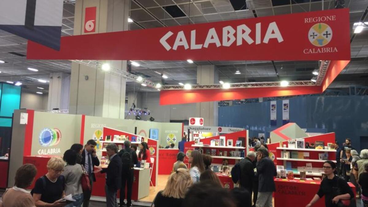 La Calabria si prepara ad essere protagonista al Salone Internazionale del Libro - Lo stand della Regione Calabria al Salone di Torino, 2018