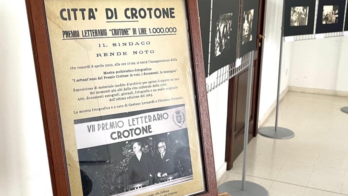 La città rende omaggio al Premio Crotone, da Sciascia, Repaci a Pasolini - 