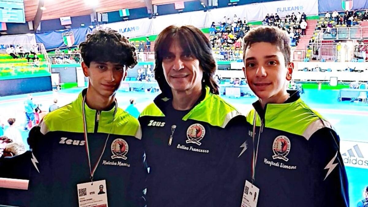 Karate, Malerba e Manfredi protagonisti alle finali nazionali Cadetti-Kumite a Roma - 