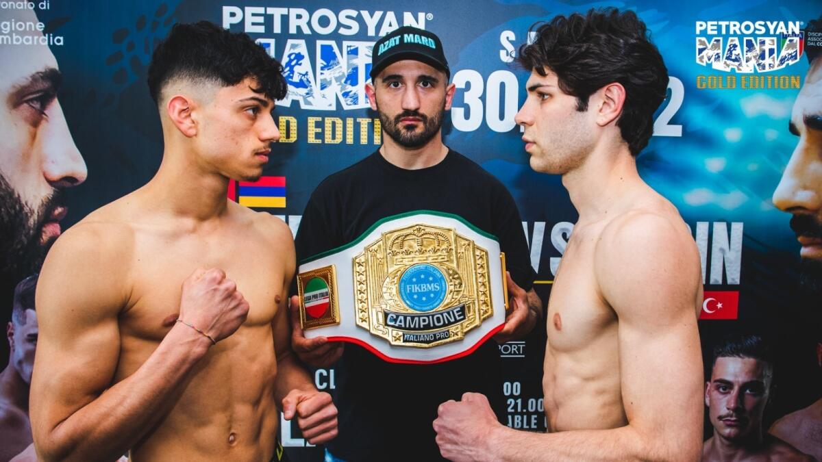 Boxe, Fabrizio Ruggiero Campione Italiano Wako Pro - 