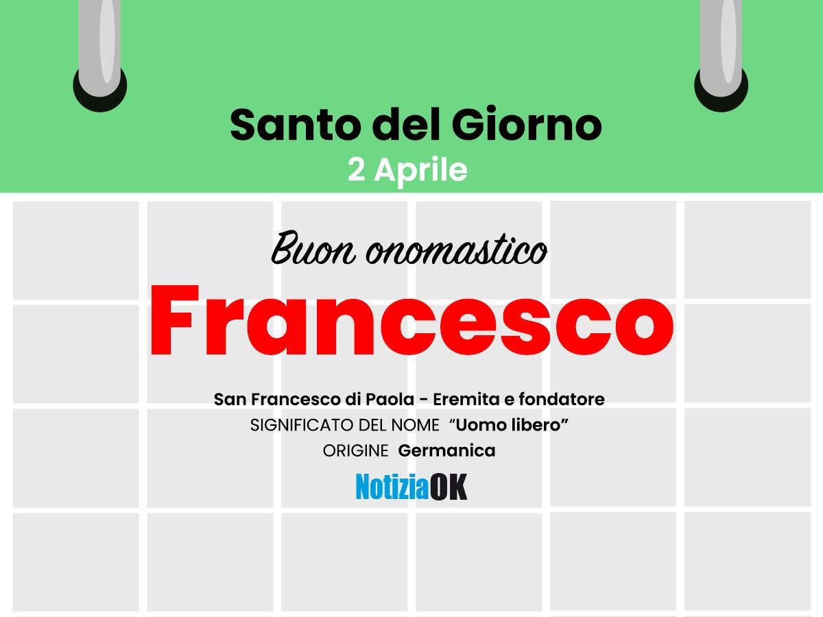 Onomastico: il Santo del giorno è San Francesco da Paola - 