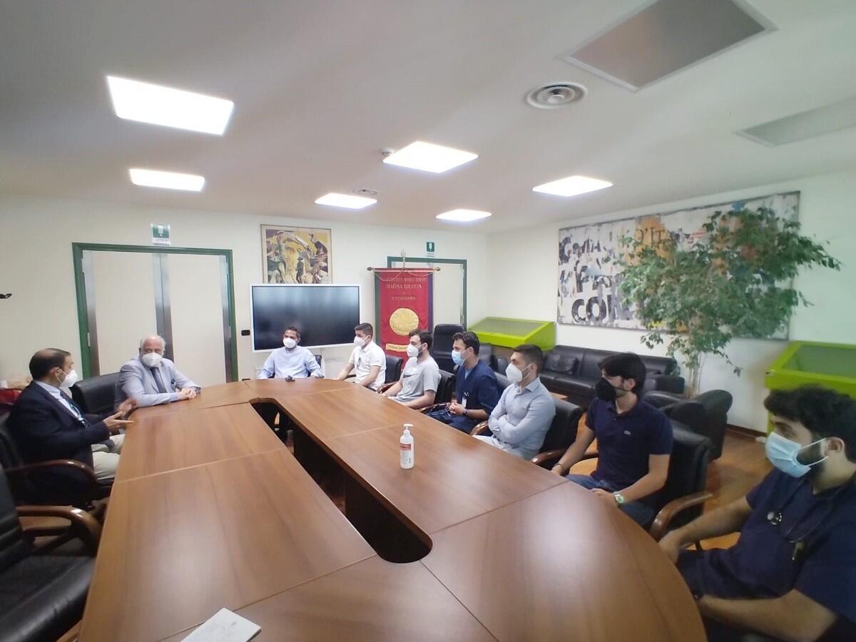 Il Rettore dell’Università Magna Graecia ha incontrato gli studenti dei Campionati Nazionali Universitari - 