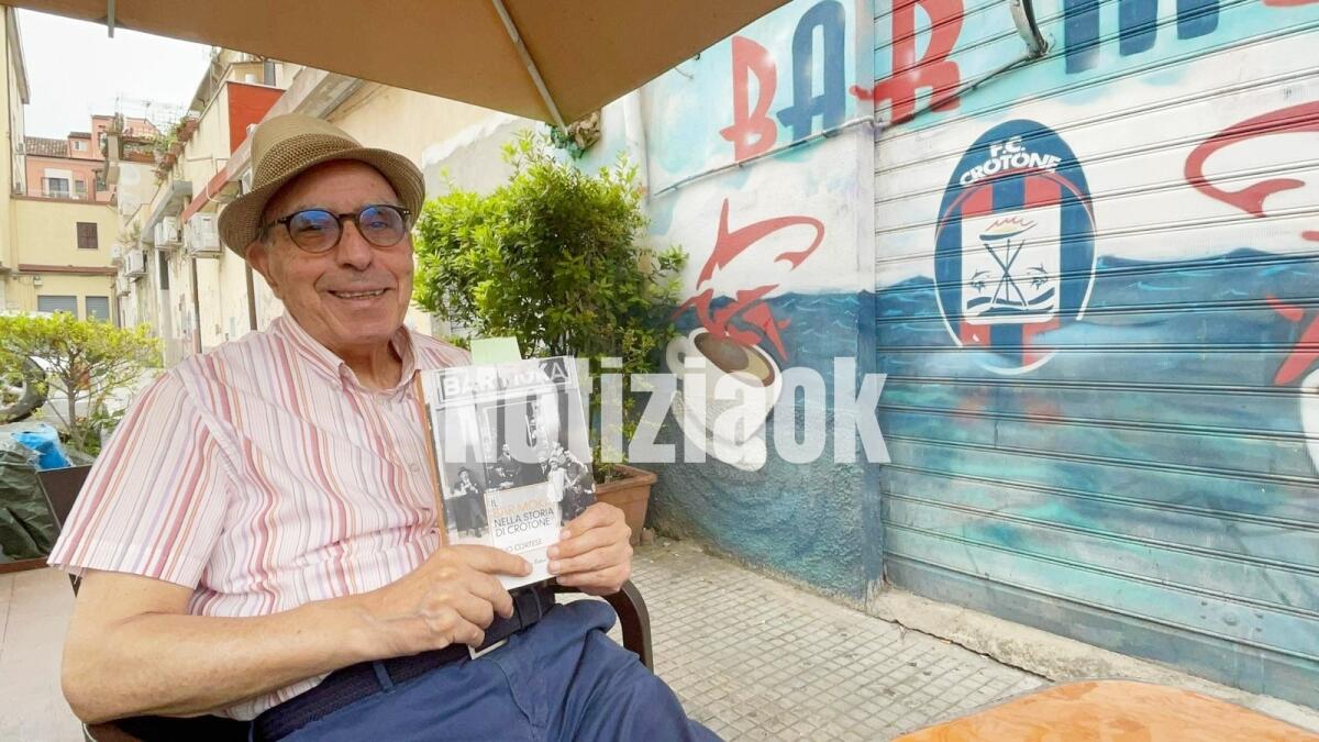 La storia del Bar Moka nel libro di Elio Cortese: 92 anni di un amore crotonese - 