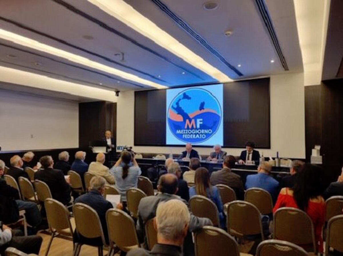 Mezzogiorno Federato parte con la prima assemblea, intervento di Occhiuto - 