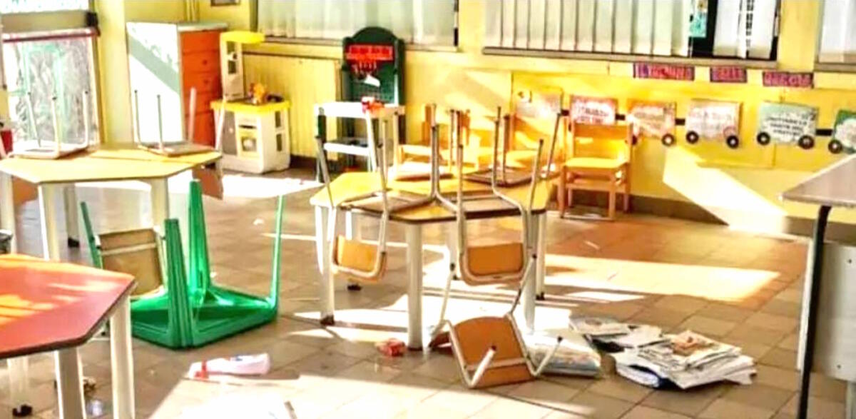 Crotone, atti di vandalismo presso la Scuola "La Pizzuta" - 