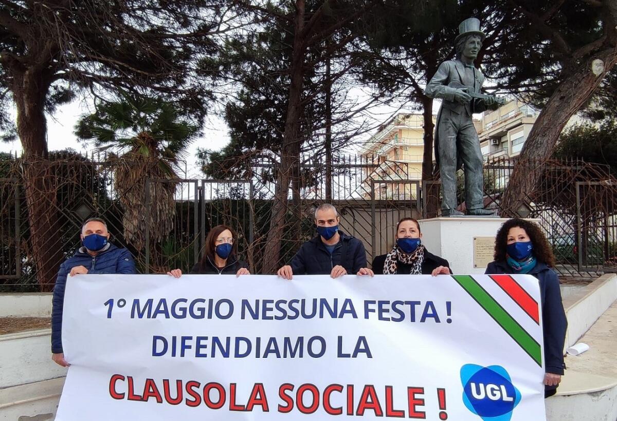1 Maggio, Ugl: "Nessuna festa, difendiamo clausola sociale" - 