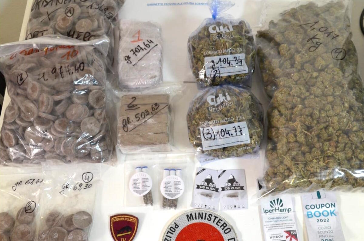 Crotone, nascondeva la droga in un garage: arrestato dalla Squadra Volante - 