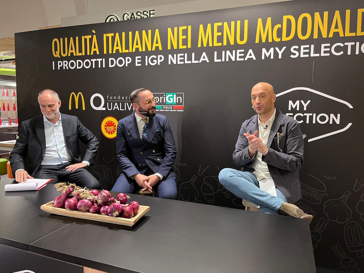 McDonald’s rafforza gli investimenti  con la Cipolla Rossa di Tropea Calabria IGP - 