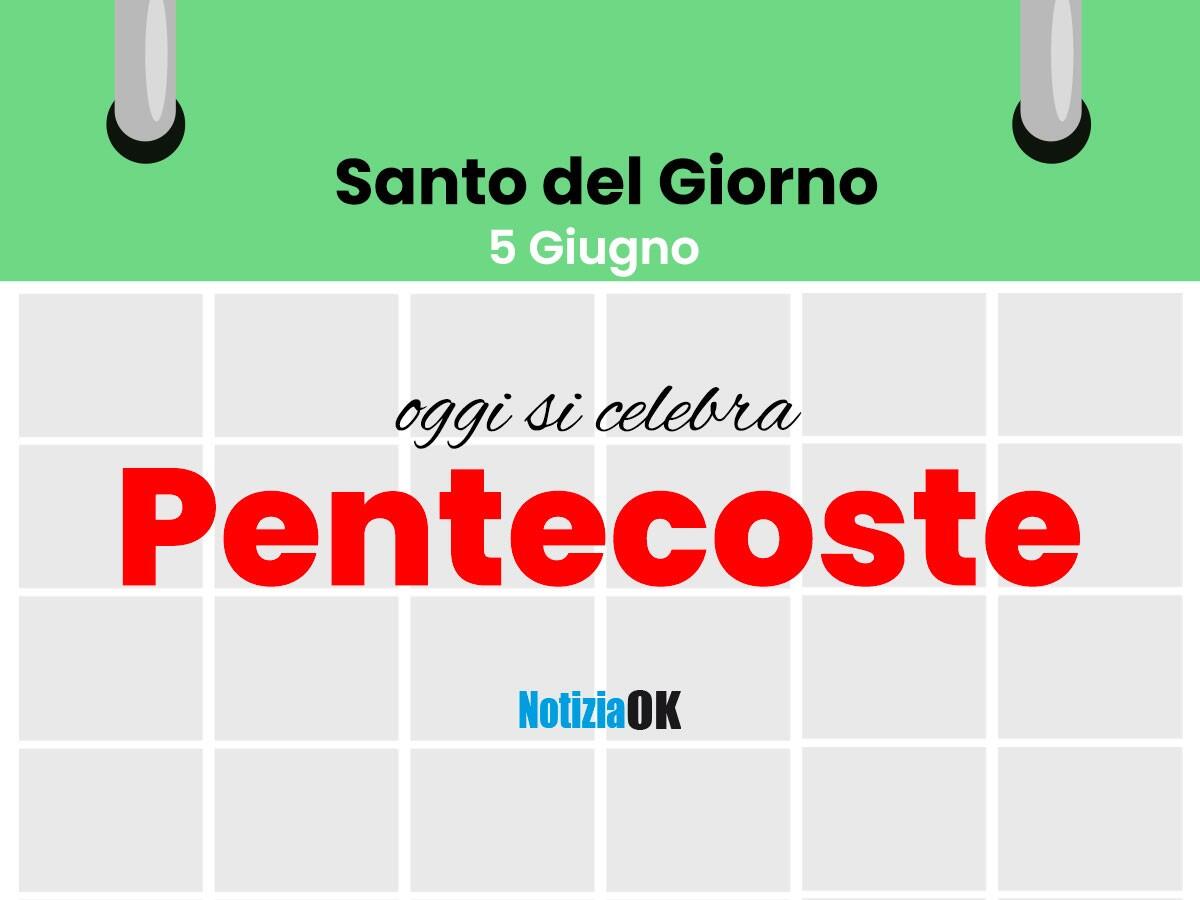 Oggi la Chiesa celebra la Pentecoste -