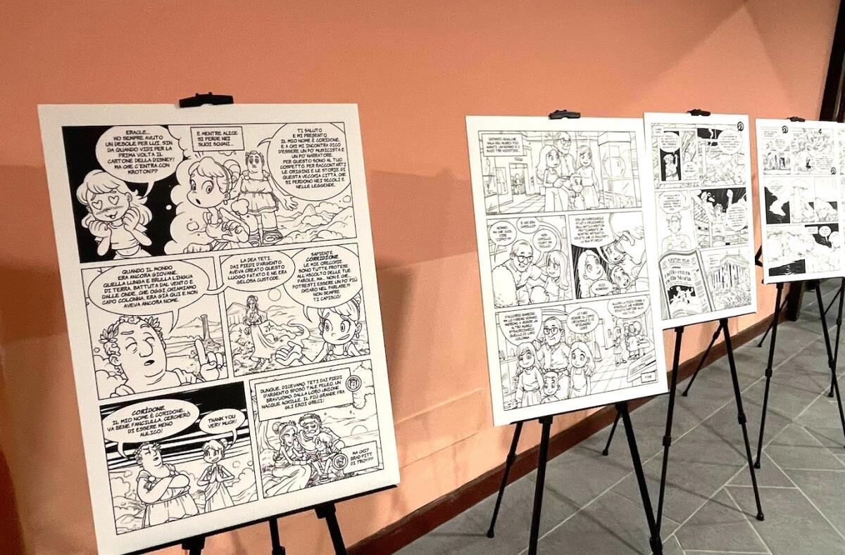 Il fumetto che racconta la nostra storia: da Faillo alle monete di Kroton - 