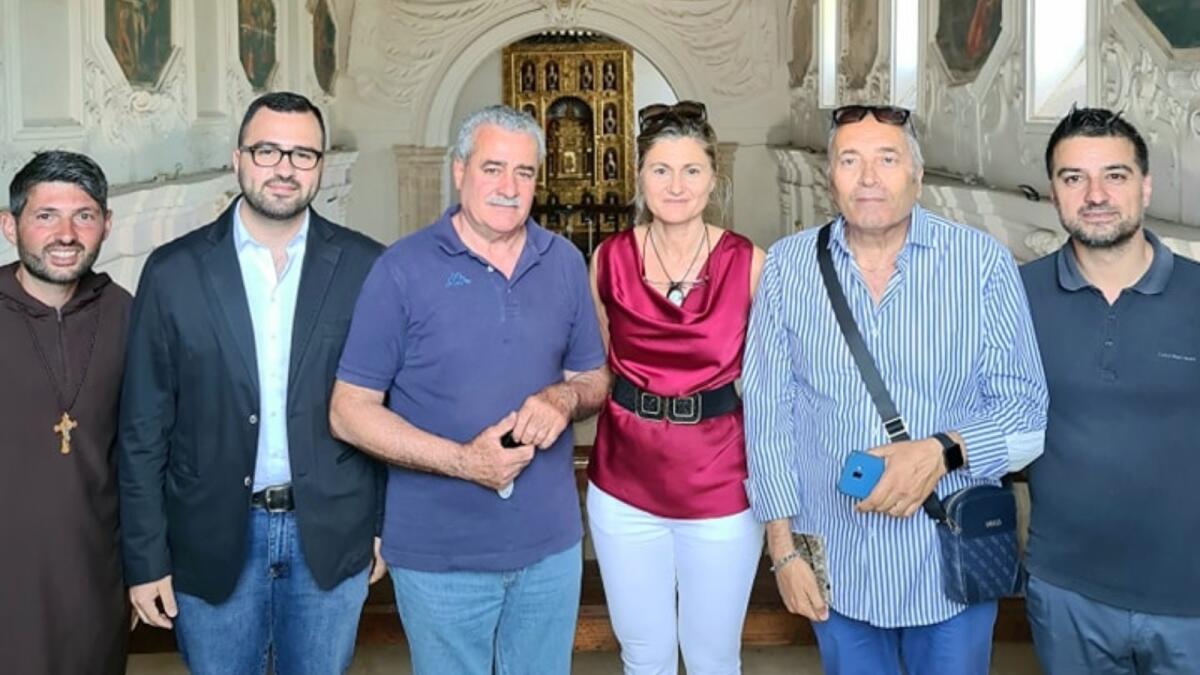 Petilia Policastro, Santa Spina: sopralluogo dei tecnici della Soprintendenza al Convento-Santuario - 