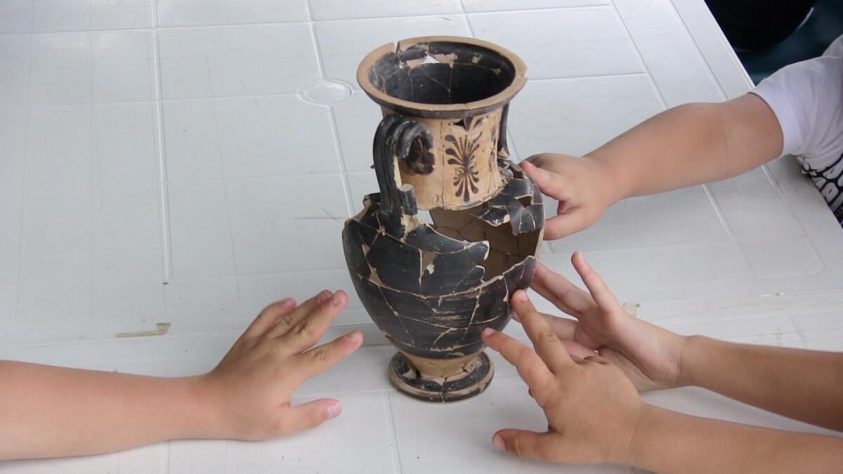 Piccoli archeologi nelle Giornate Europee festeggiate al Museo di Crotone - 
