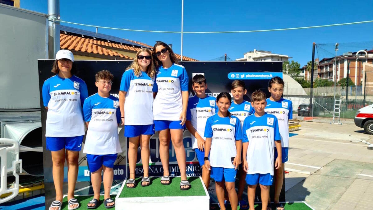 La Kroton Nuoto alla finale regionale Esordienti - 
