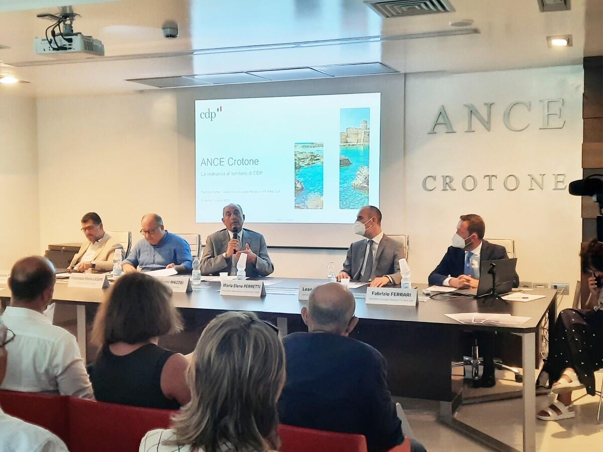 Sindaci e responsabili uffici tecnici in Ance Crotone: le opportunità offerte da CDP - 