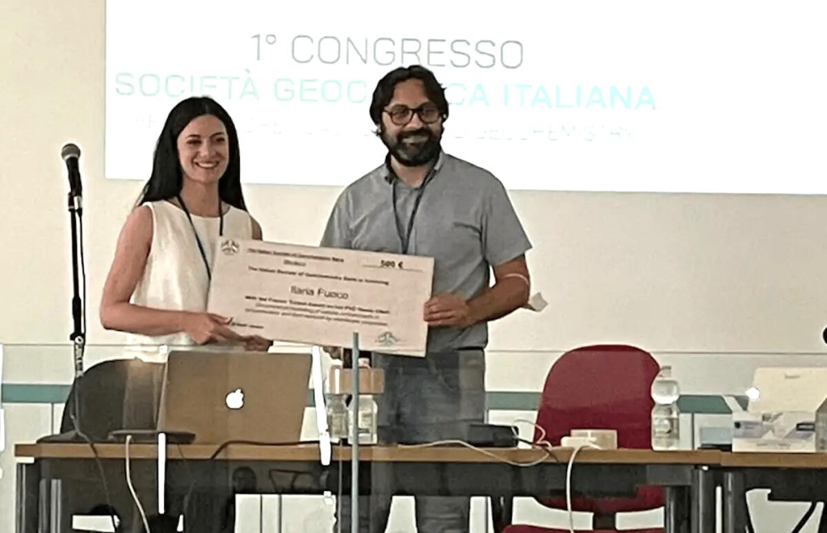 Premio “Tonani” per la migliore tesi in Geochimica applicata a ricercatrice Unical -