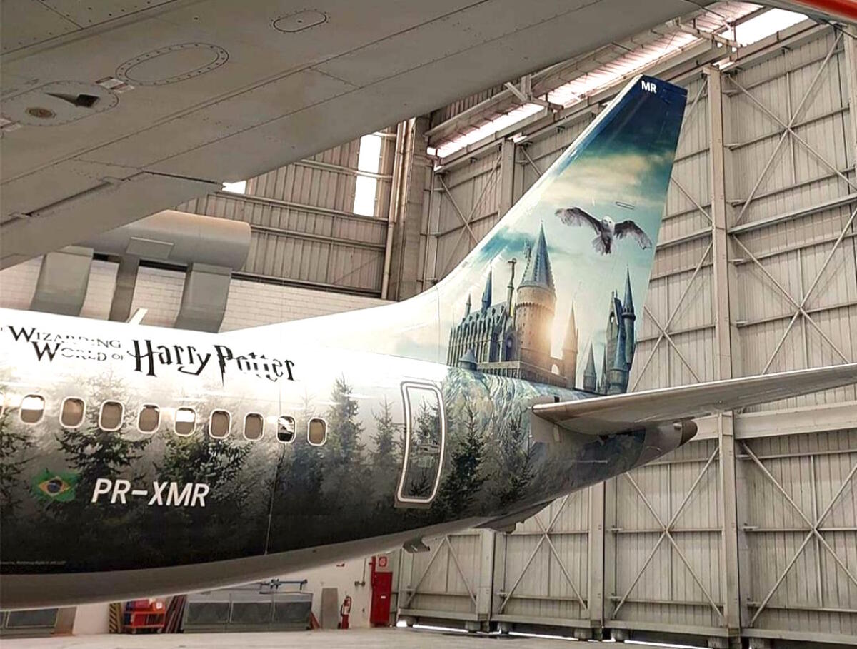 (Foto) Nasce l'aereo di Harry Potter: un volo magico per tutti gli appassionati della saga - 