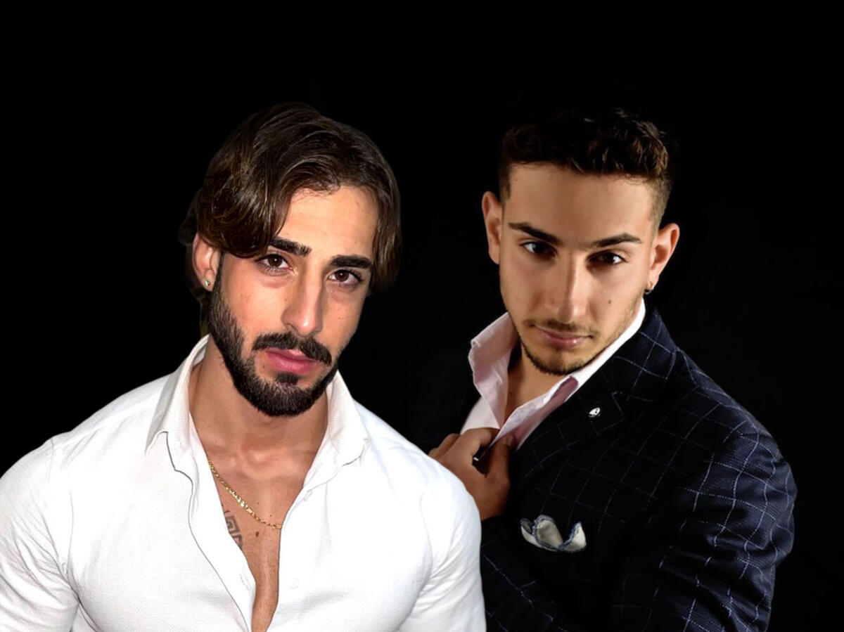 Due crotonesi alle prefinali nazionali di mister Italia - A sinistra Giuseppe Clausi, a destra Luigi Macrì