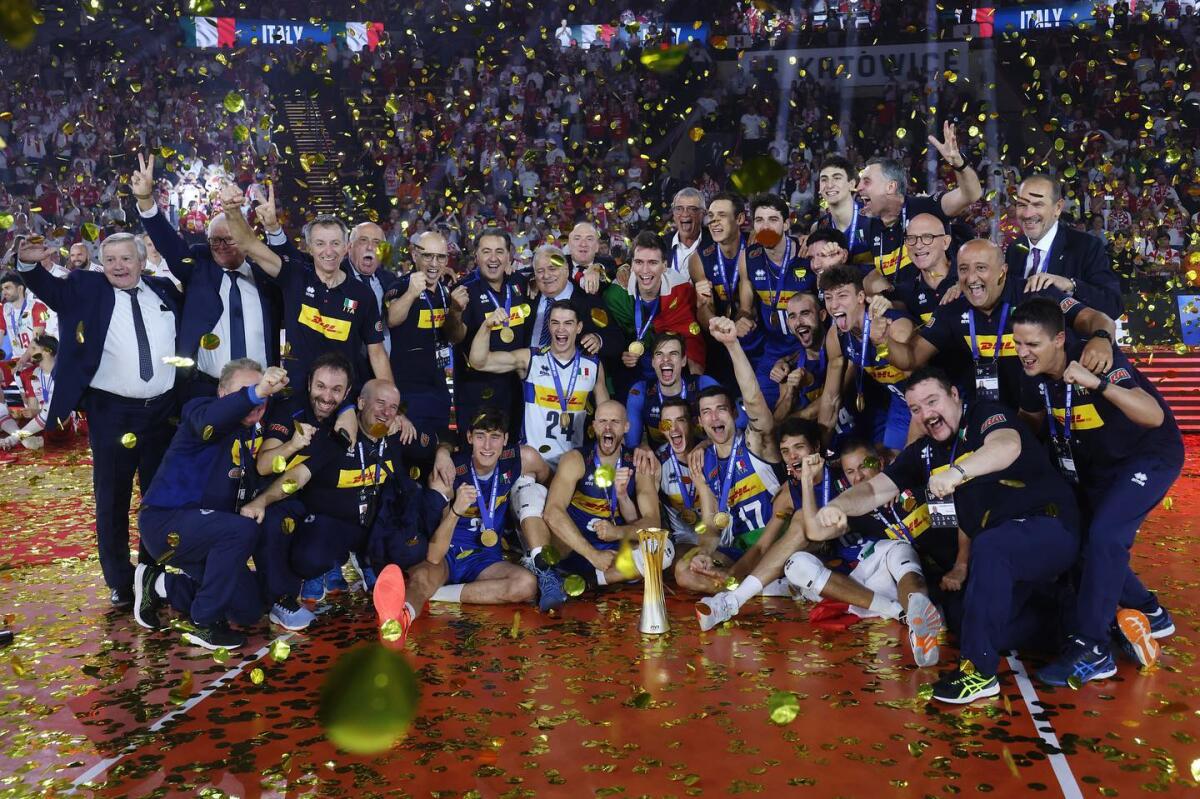 Pallavolo, l'Italia è campione del mondo: tra gli atleti anche il calabrese Lavia - 