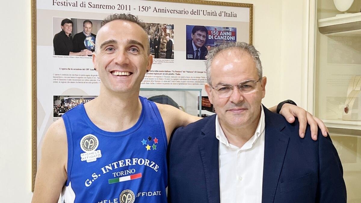 Alfredo Argirò e Michele Affidato insieme alla TCS London Marathon - 