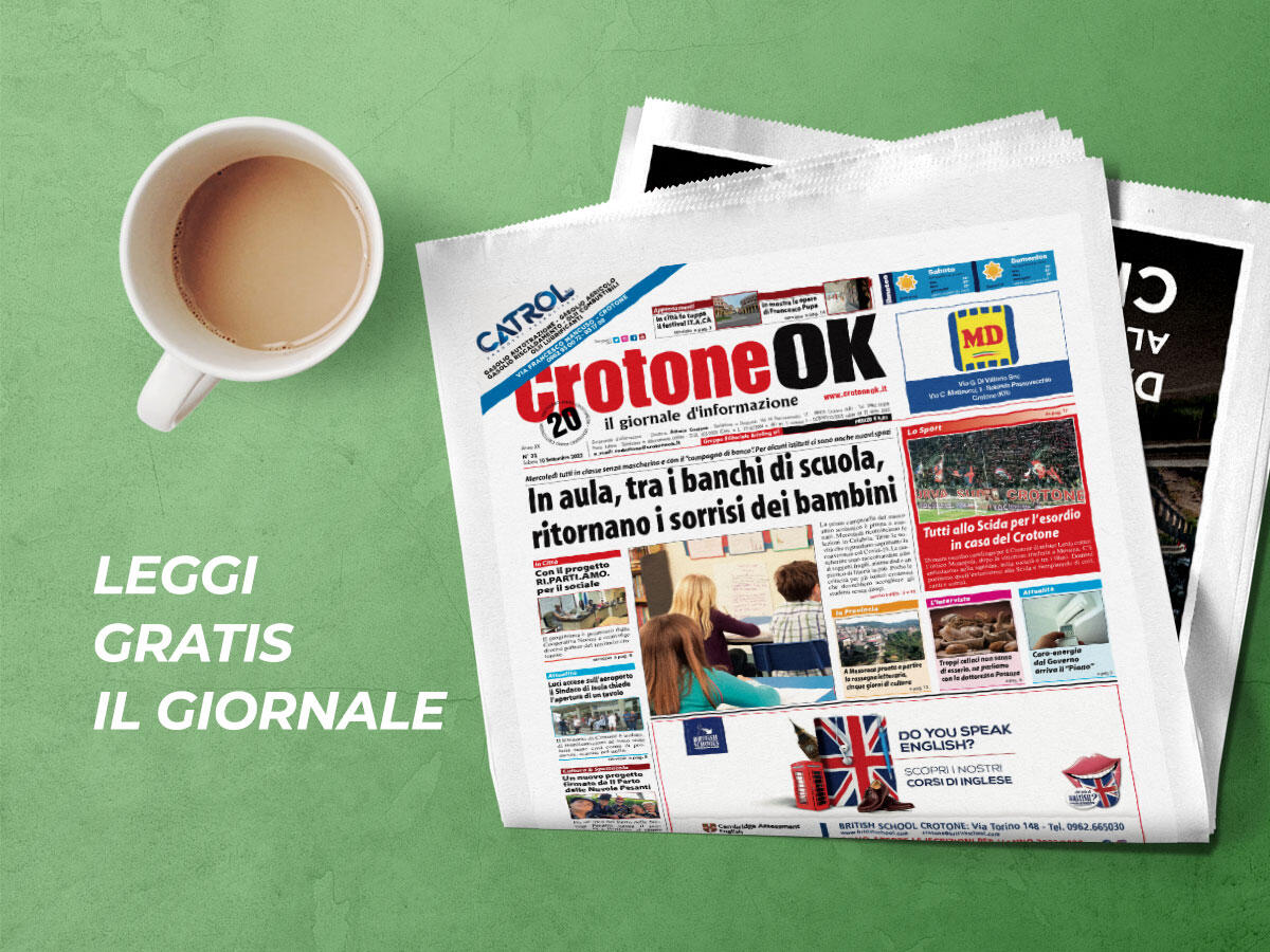 CLICCA QUI E LEGGI SUBITO CROTONEOK - 