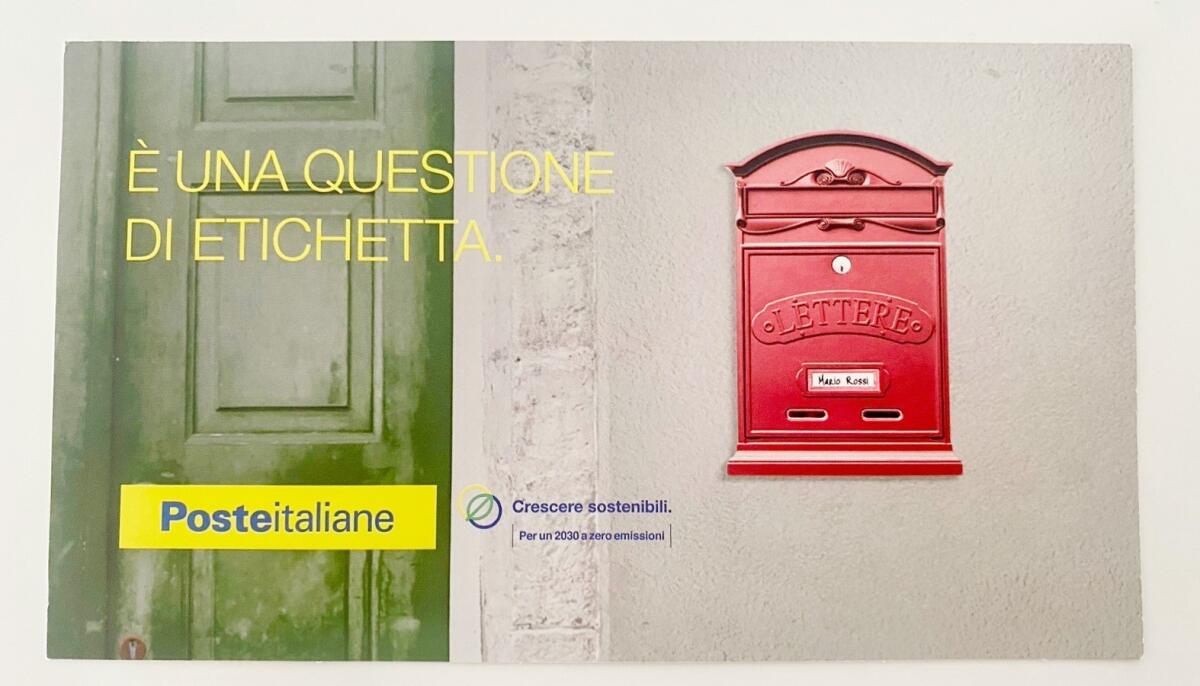 Poste Italiane, anche a Crotone l'iniziativa "Etichetta la cassetta" - 