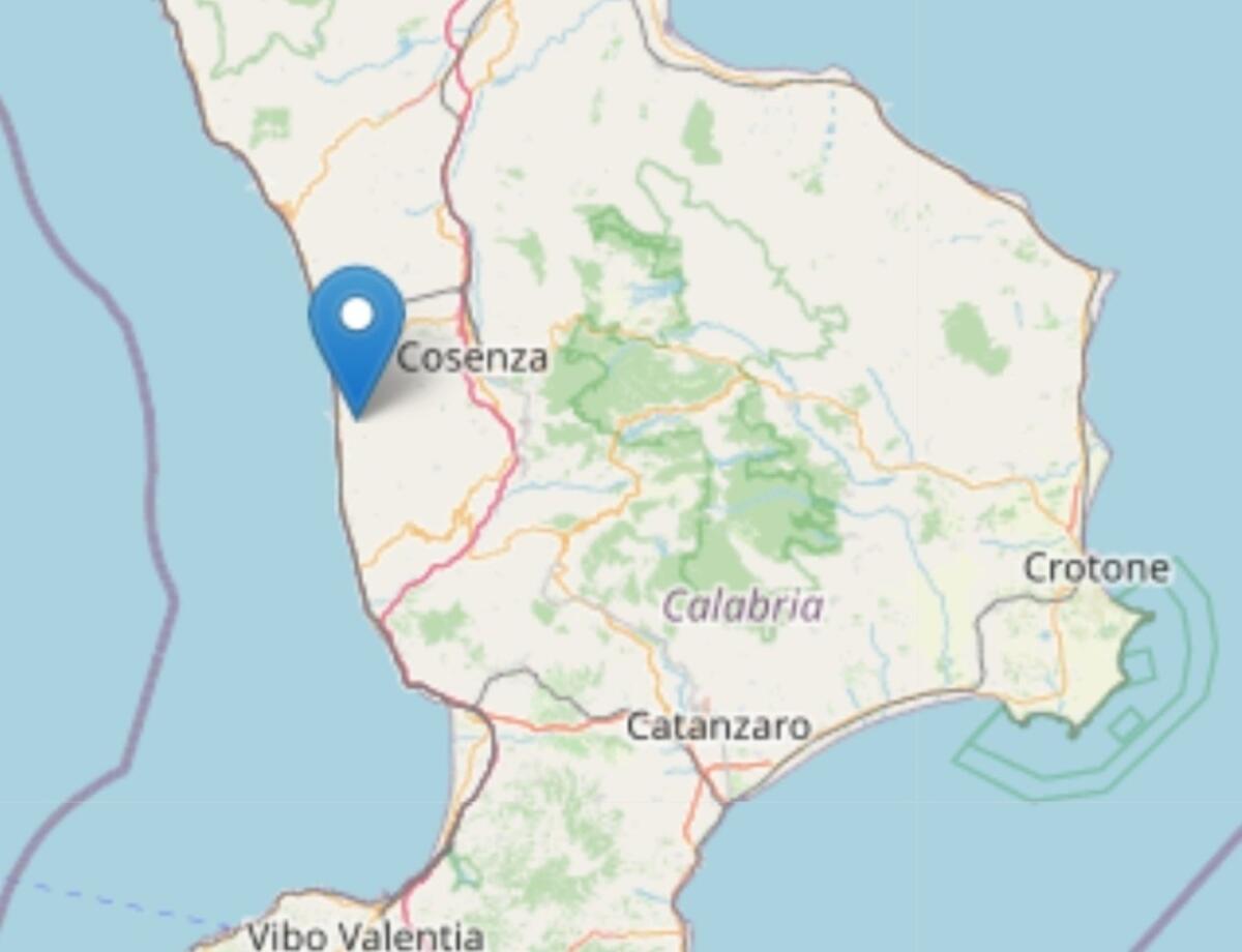 Trema ancora la Calabria: scossa registrata nel cosentino - 