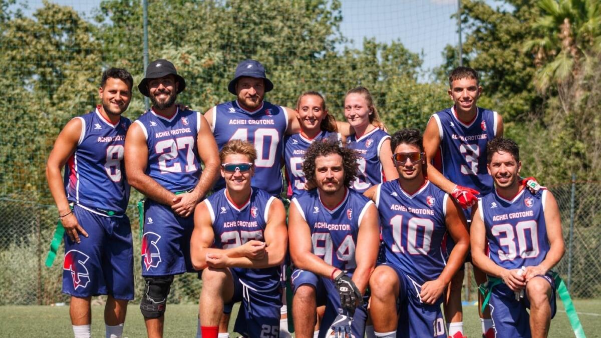 Gli Achei tra le migliori otto squadre di Flag Football italiane - 
