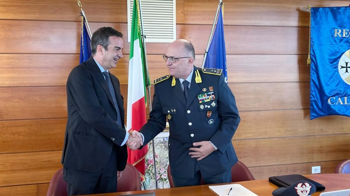 Sanità, la Finanza in ospedali e Asp per accertare il debito: firmato protocollo con la Regione - Occhiuto Roberto - Geremia Guido Maria