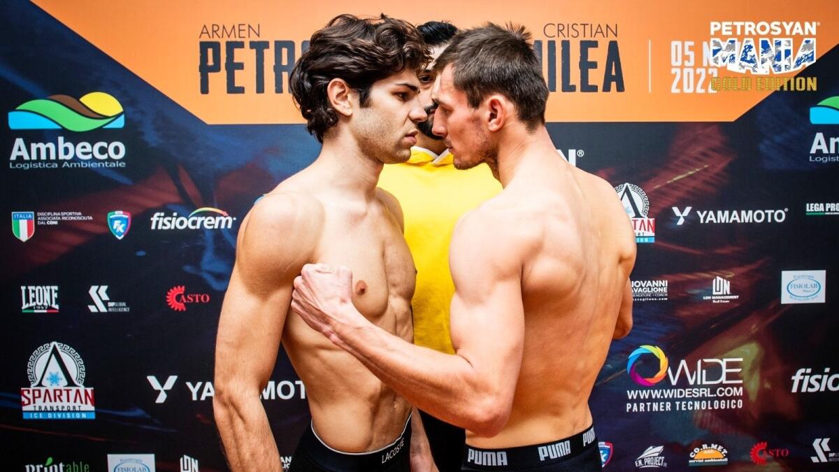 Fabrizio Ruggiero ad un passo dal sogno: stasera il match per il titolo europeo - Fabrizio Ruggiero e Tomas Tadlanek