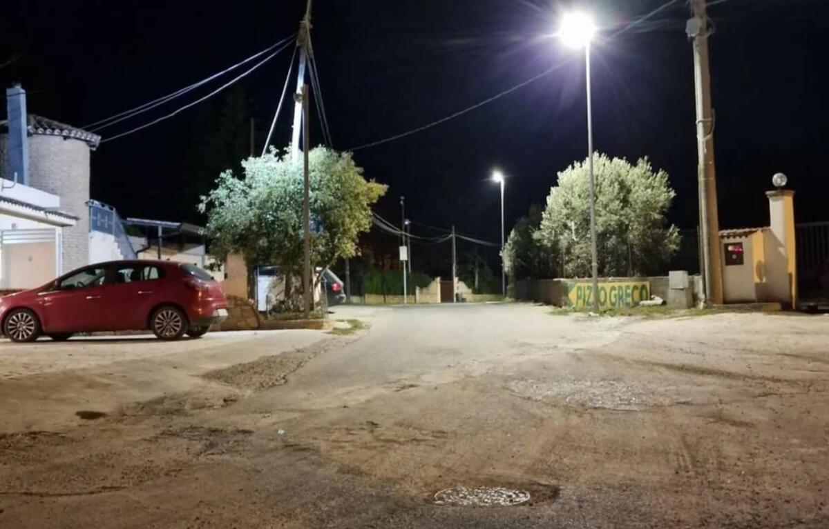 Isola di Capo Rizzuto, nuova illuminazione in località Curmo - 