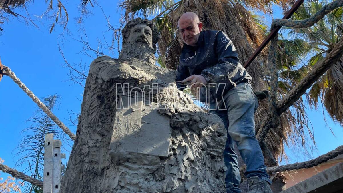 (Video) Crotone, pronta la statua di Pitagora: l’annuncio di Gaspare Da Brescia - 