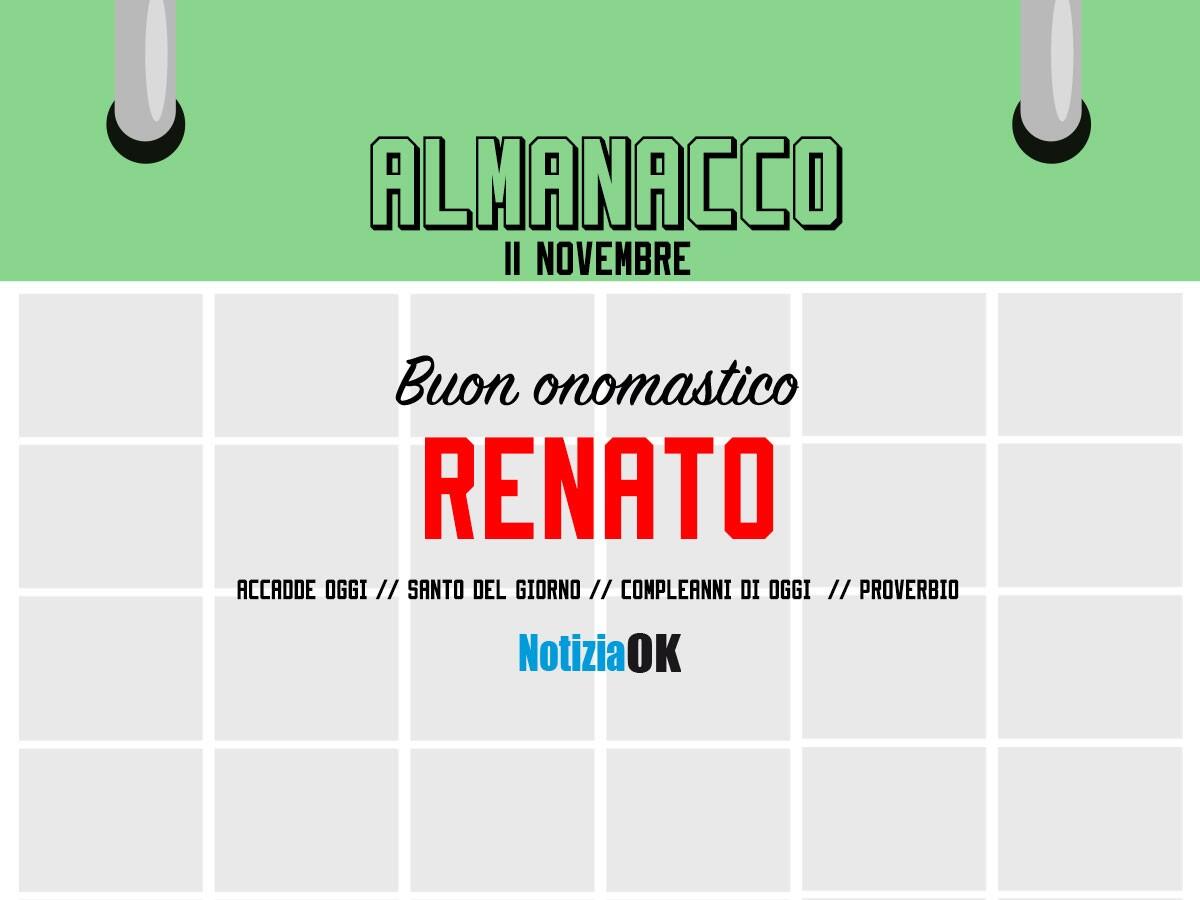 Almanacco | Sabato 12 novembre: Santo e Proverbio del giorno, accadde oggi e compleanni - 