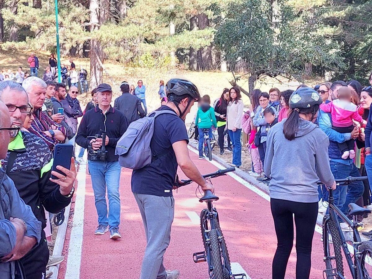Cotronei (KR) - Grande partecipazione all'inaugurazione della Ciclopista dell'Ampollino - 