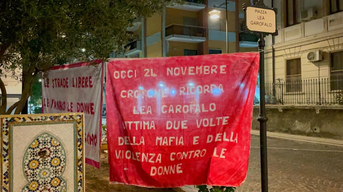 Crotone ricorda Lea Garofalo, nella Piazza che porta il suo nome - 