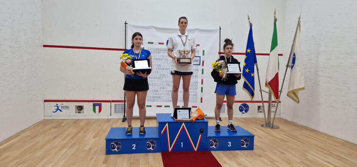 Ai campionati italiani di squash brillano i calabresi - 